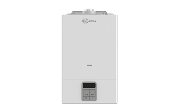 Wall hung gas boiler