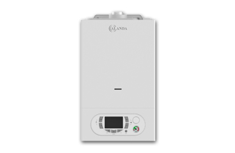 Wall hung gas boiler