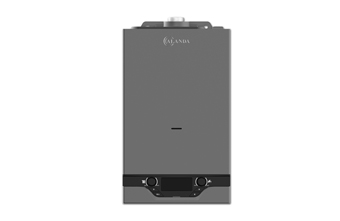 Wall hung gas boiler