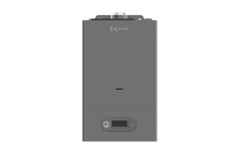 Wall hung gas boiler