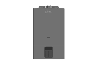 Wall hung gas boiler