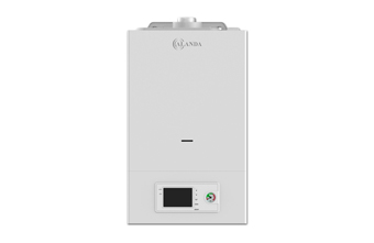 Wall hung gas boiler