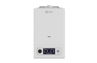 Wall hung gas boiler