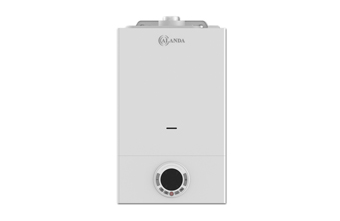 Wall hung gas boiler