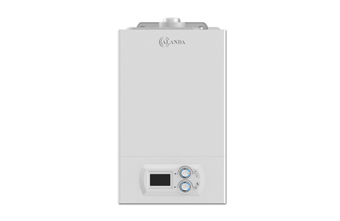 Wall hung gas boiler